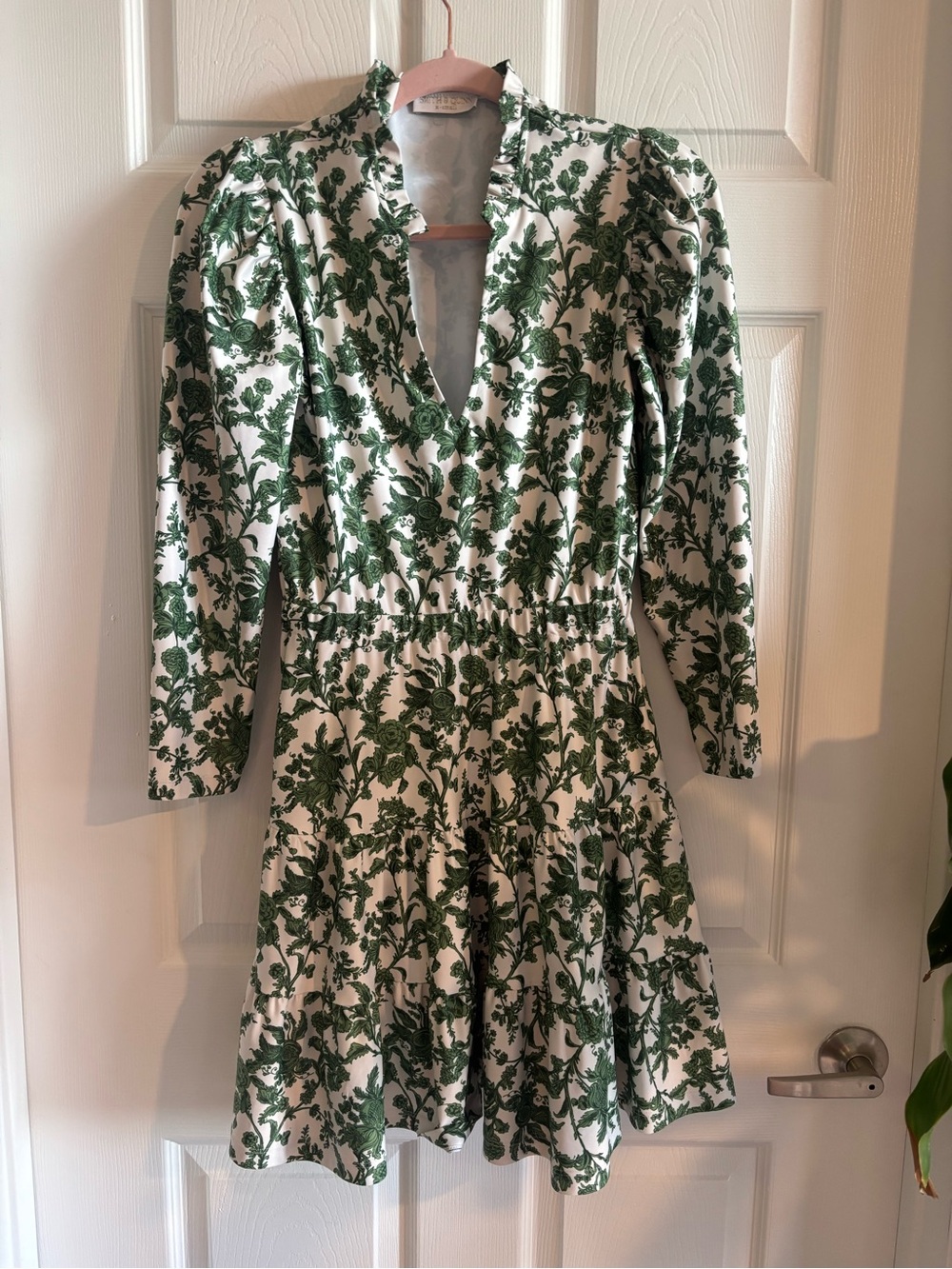 SMITH & QUINN Rosemary Green Floral dress Size XS